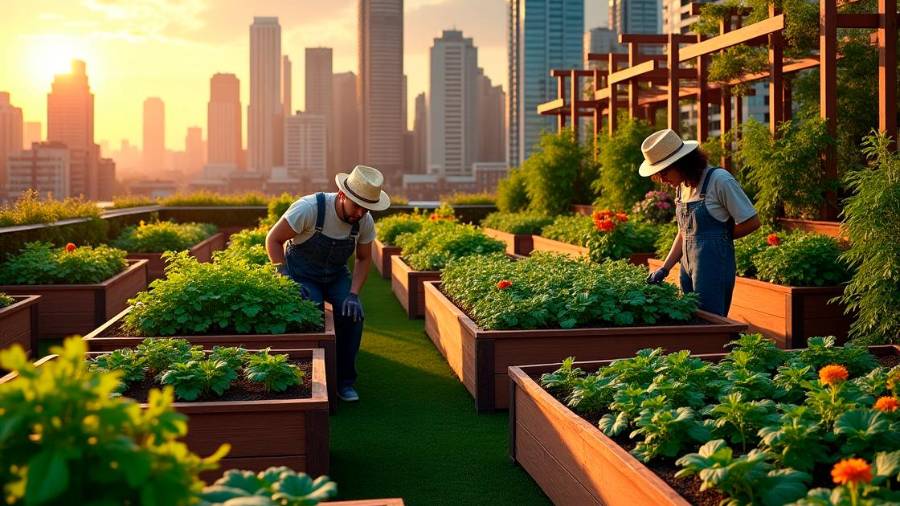 Urban Gardening Revolution: Greening City Life
