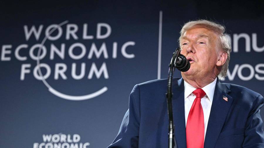 Trump says ‘framework of a future deal’ discussed on Greenland as he backs off tariffs threat