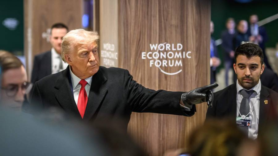 Trump says ‘framework of a future deal’ discussed on Greenland as he backs off tariffs threat