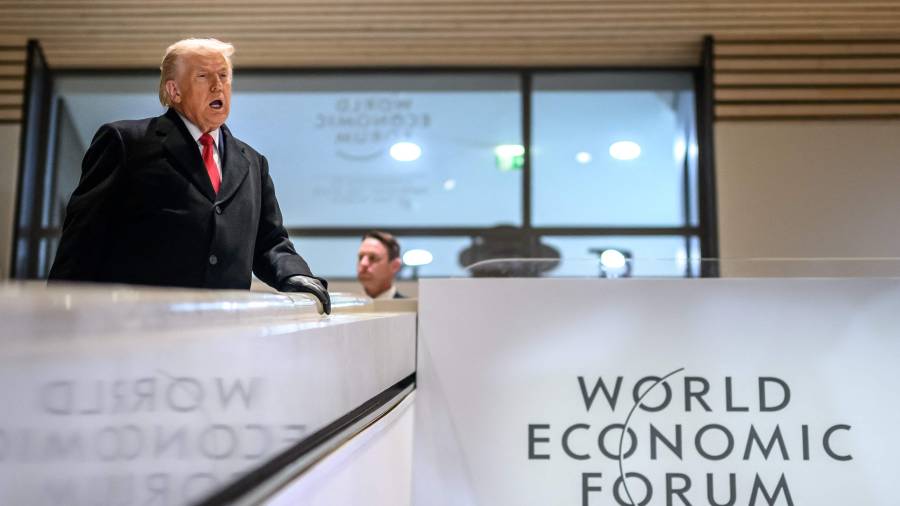 Trump says ‘framework of a future deal’ discussed on Greenland as he backs off tariffs threat