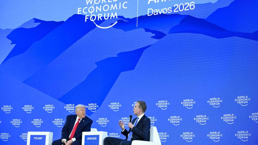 Trump says ‘framework of a future deal’ discussed on Greenland as he backs off tariffs threat
