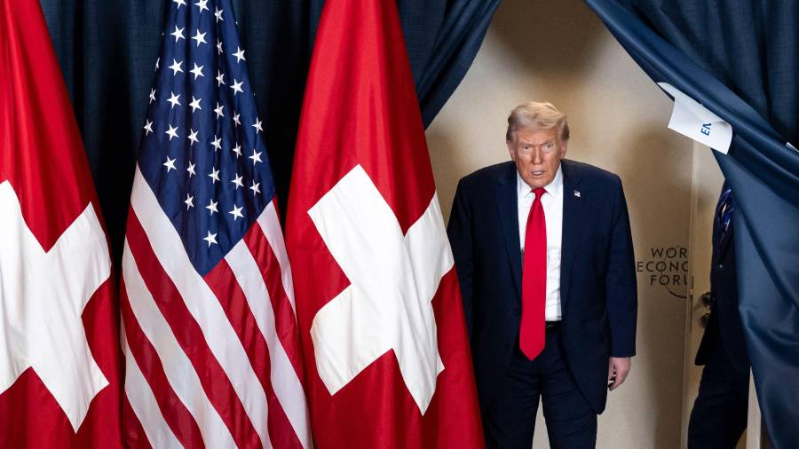 Trump says ‘framework of a future deal’ discussed on Greenland as he backs off tariffs threat